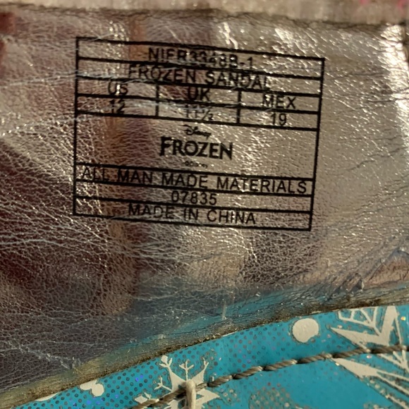 Disney Frozen light up sandals - Picture 8 of 10